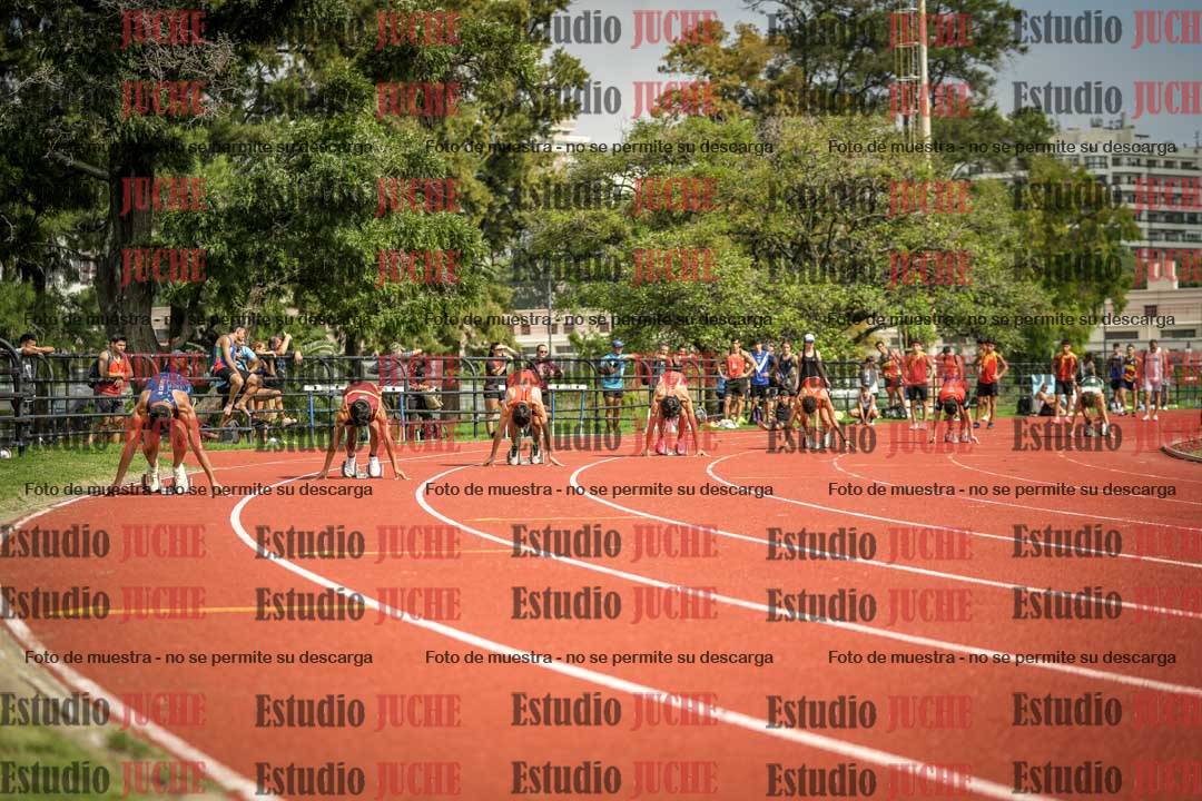 Fotos de los 200 m llanos de varones