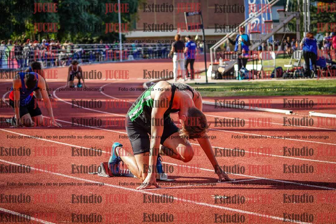 Fotos de los 400 m llanos de varones