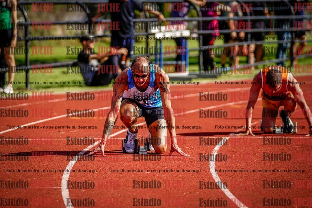 Fotos de los 200 m llanos de varones