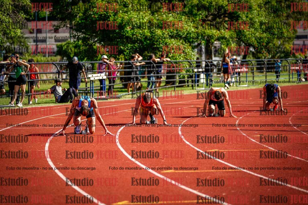 Fotos de los 200 m llanos de varones