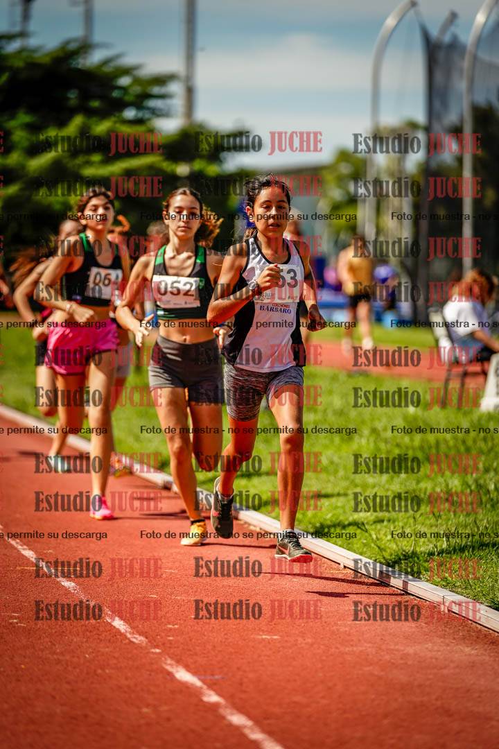 Fotos de los 600 m de mujeres