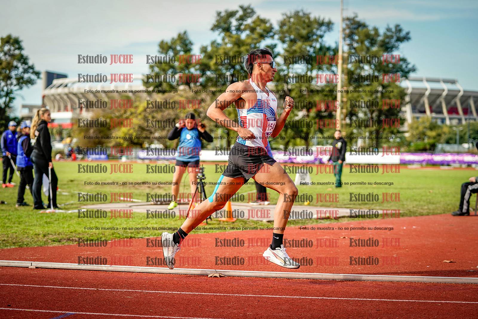 Fotos de los 1500 m llanos de varones - decatlón 10