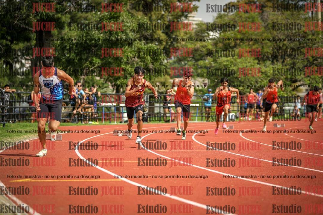 Fotos de los 200 m llanos de varones