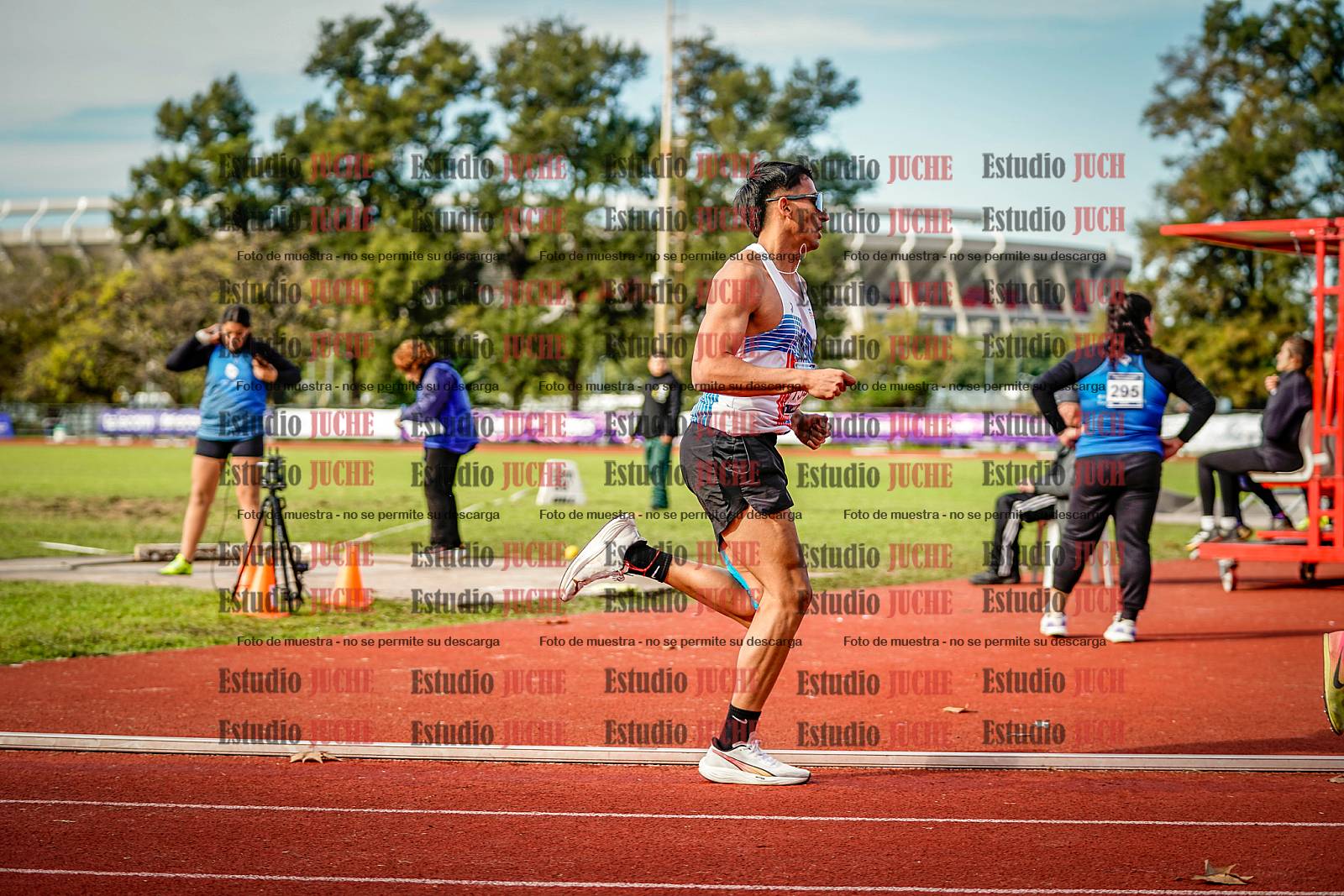 Fotos de los 1500 m llanos de varones - decatlón 10