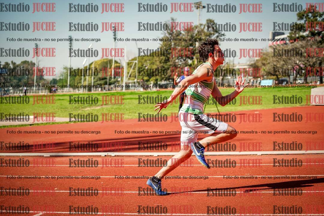Fotos de los 400 m llanos de varones