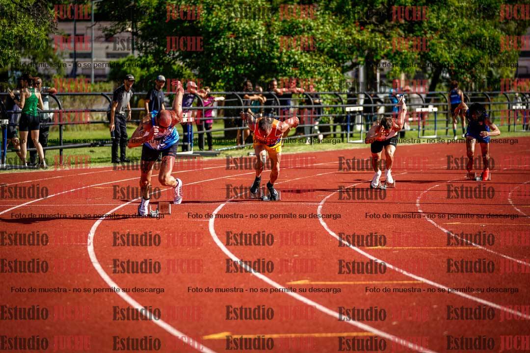 Fotos de los 200 m llanos de varones