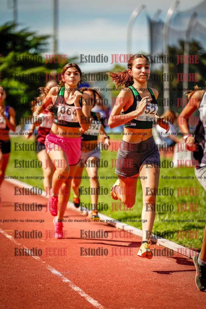 Fotos de los 600 m de mujeres