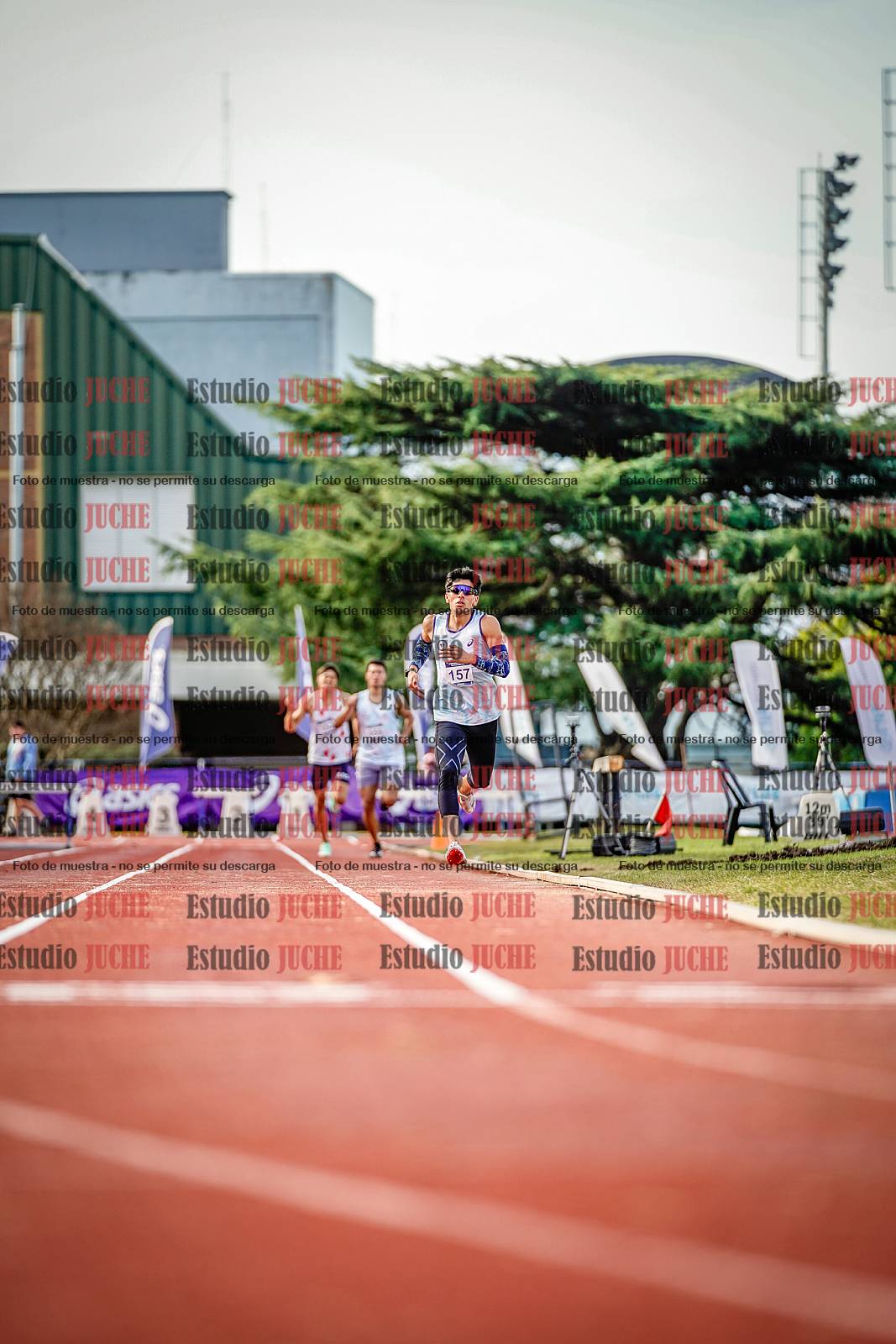 Fotos de los 1500 m llanos de varones - decatlón 10
