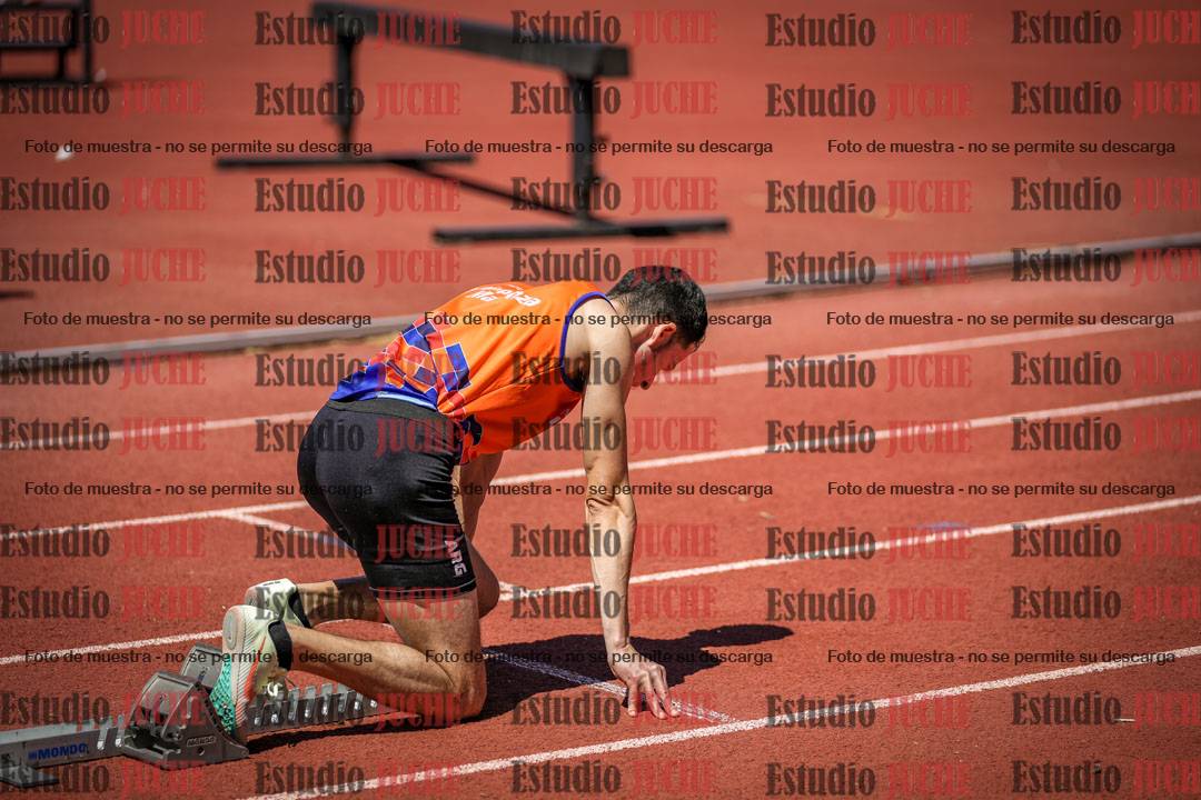 Fotos de los 400 m llanos de varones