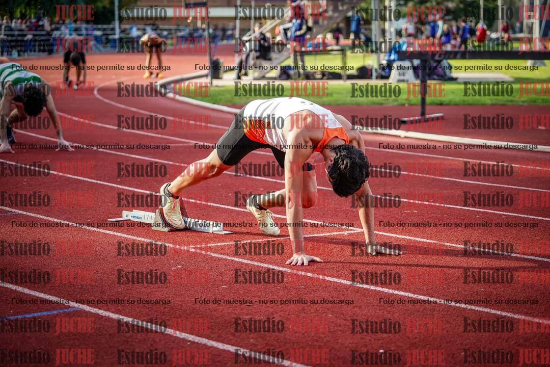 Fotos de los 400 m de varones