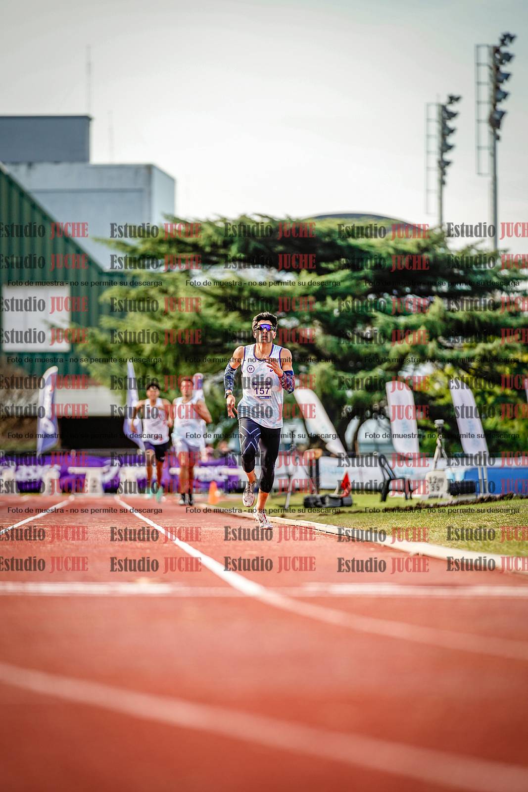 Fotos de los 1500 m llanos de varones - decatlón 10