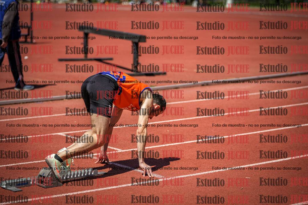 Fotos de los 400 m llanos de varones