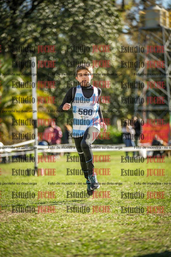 Fotos de la llegada del cross de 1000 m