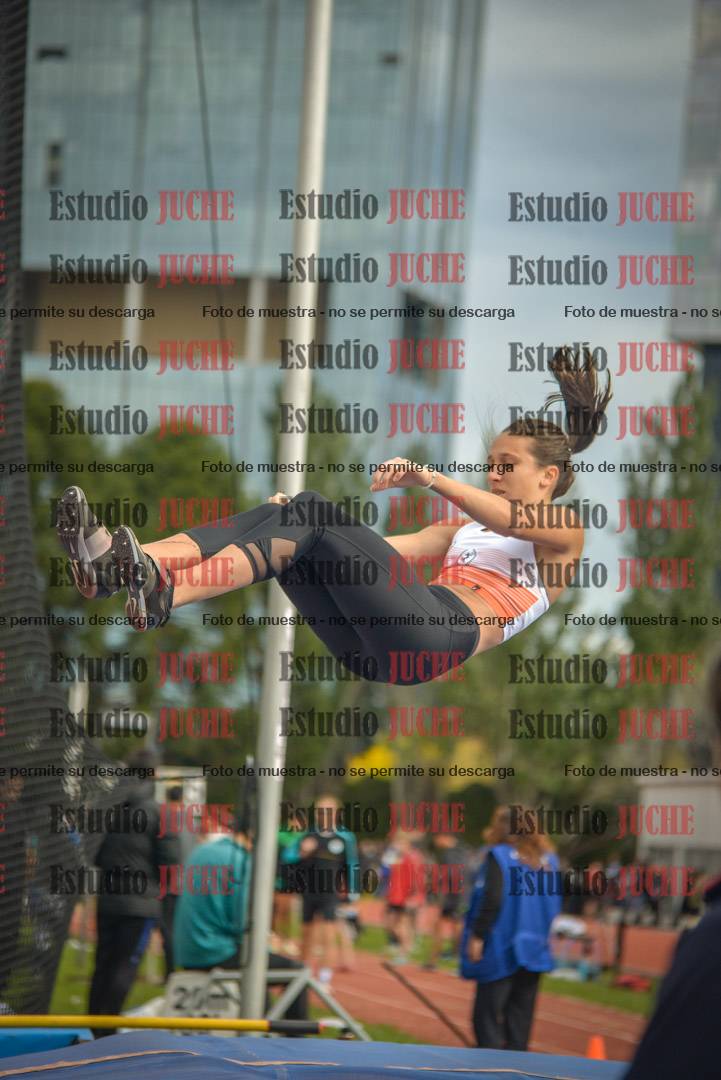 Fotos del salto con garrocha de mujeres y varones