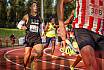 Fotos de los relevos 4x100 m de varones