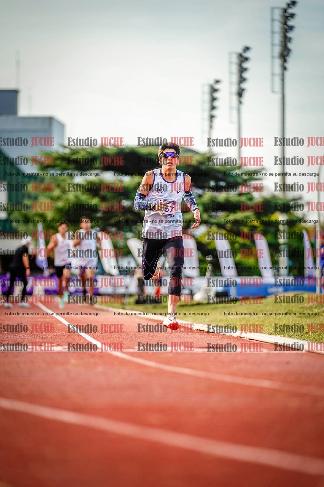 Fotos de los 1500 m llanos de varones - decatlón 10