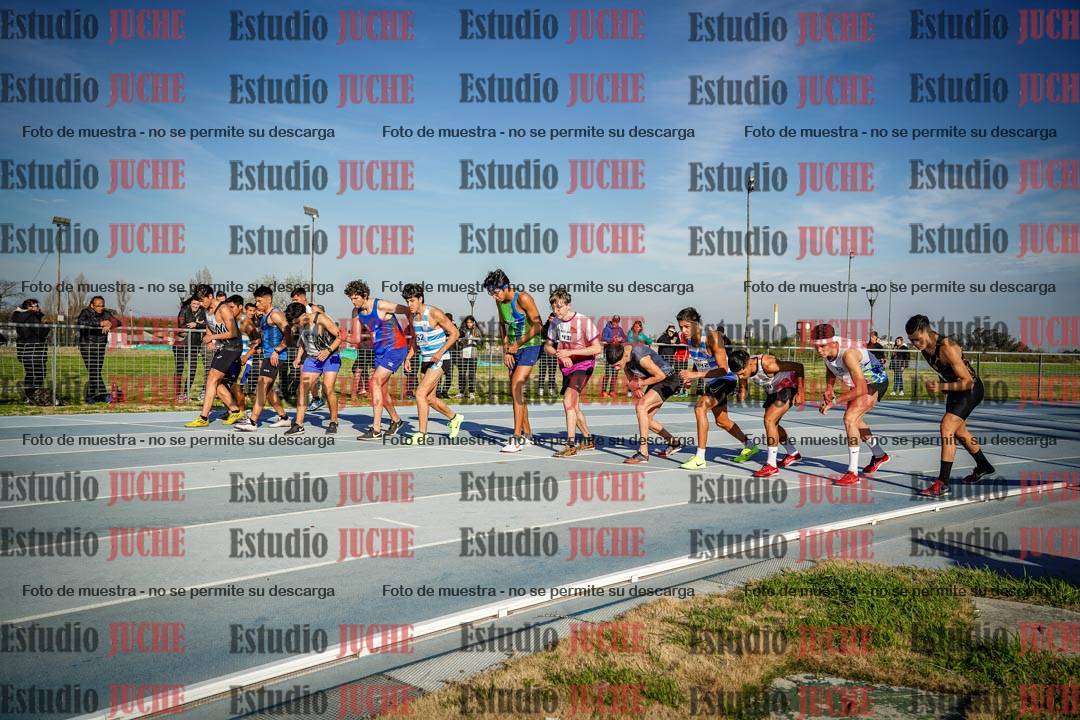 Fotos de los 1500 m llanos de varones
