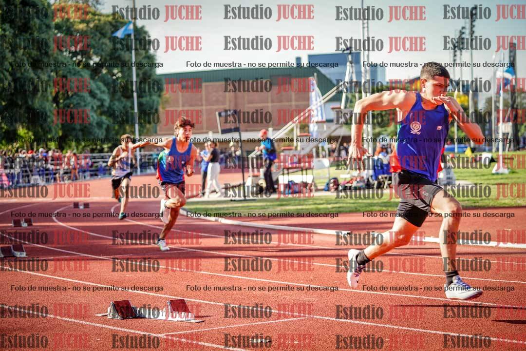 Fotos de los 400 m llanos de varones