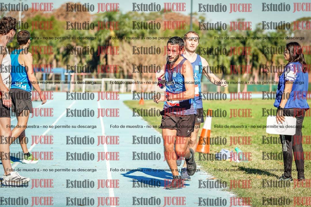 Fotos durante los relevos