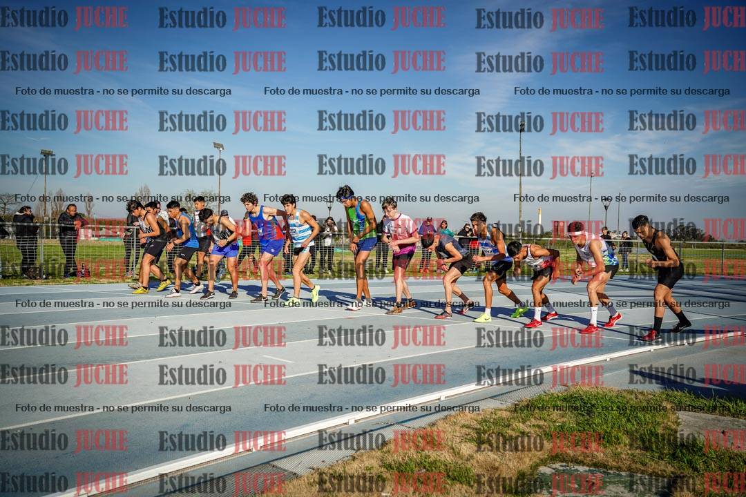 Fotos de los 1500 m llanos de varones
