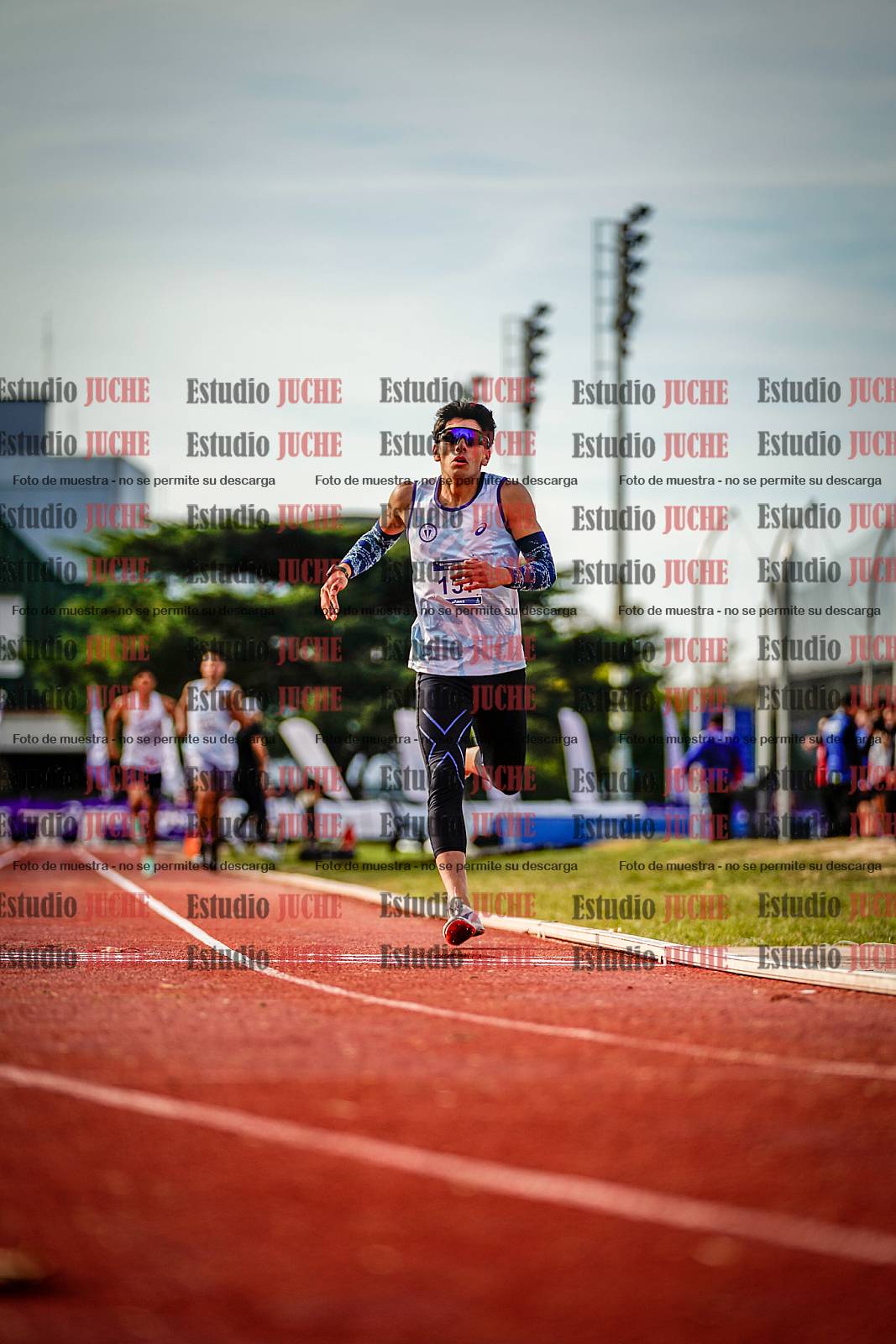 Fotos de los 1500 m llanos de varones - decatlón 10