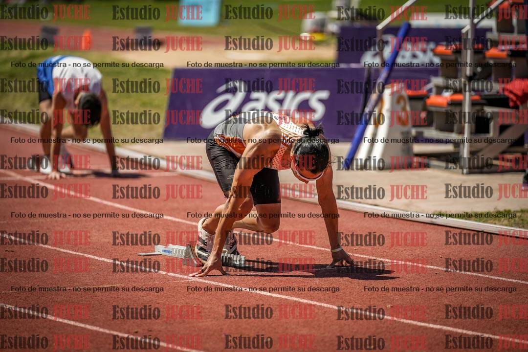 Fotos de los 400 m llanos de varones