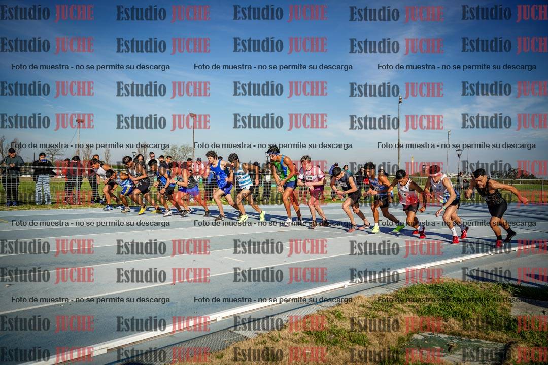 Fotos de los 1500 m llanos de varones