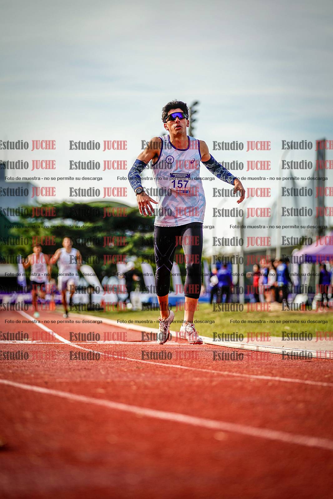 Fotos de los 1500 m llanos de varones - decatlón 10