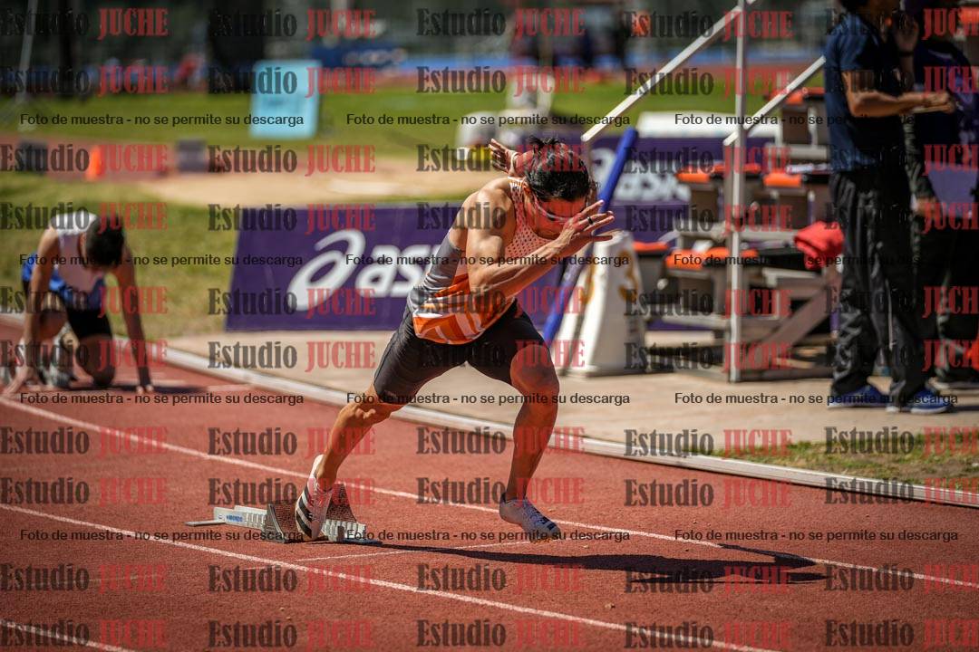 Fotos de los 400 m llanos de varones