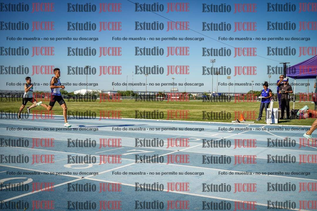 Fotos de los 400 m llanos de varones