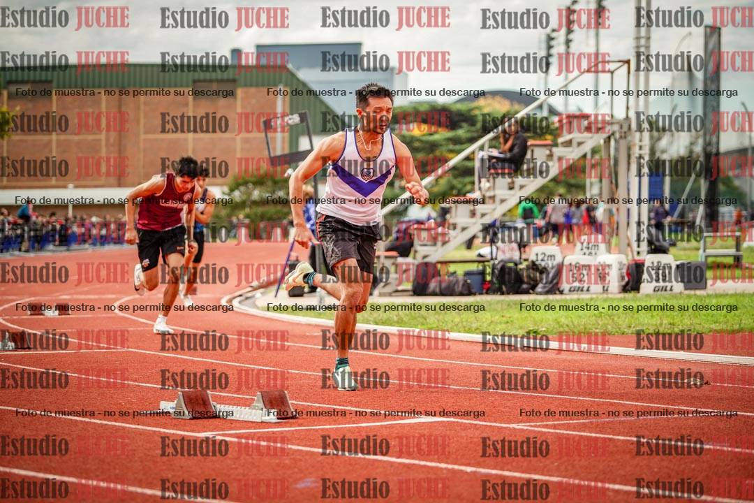 Fotos de los 400 m llanos de varones