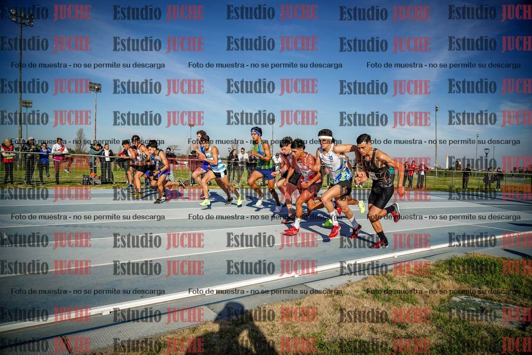 Fotos de los 1500 m llanos de varones