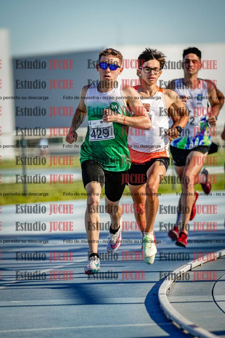 Fotos de los 1500 m llanos de varones