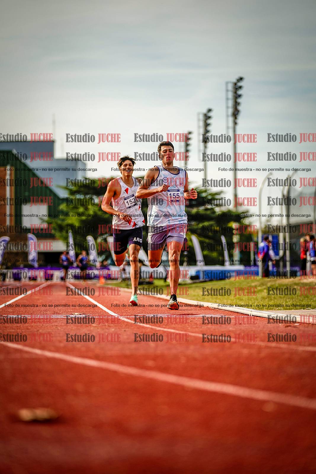 Fotos de los 1500 m llanos de varones - decatlón 10