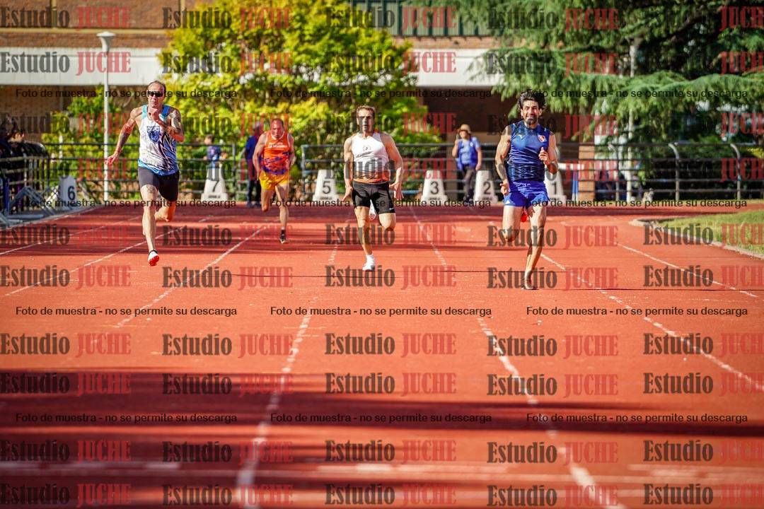 Fotos de los 200 m llanos de varones