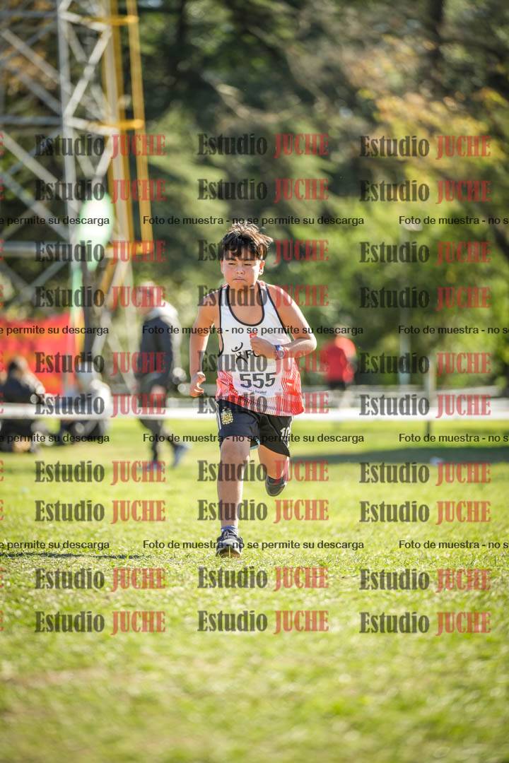 Fotos de la llegada del cross de 1000 m