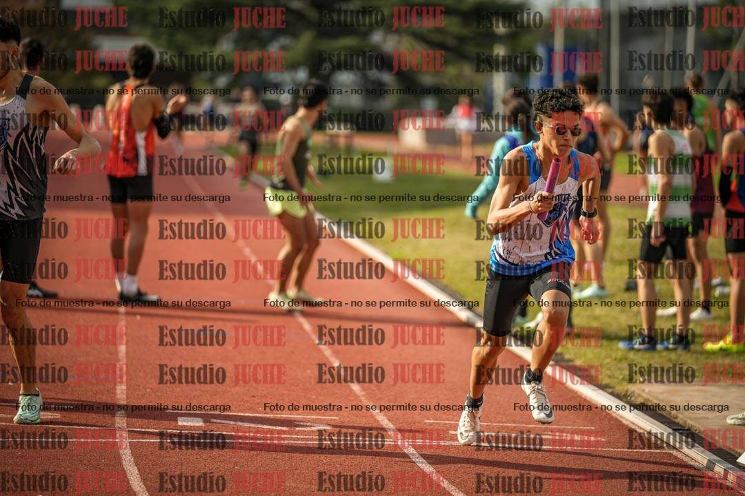 Fotos de las postas 4x400 m llanos de varones
