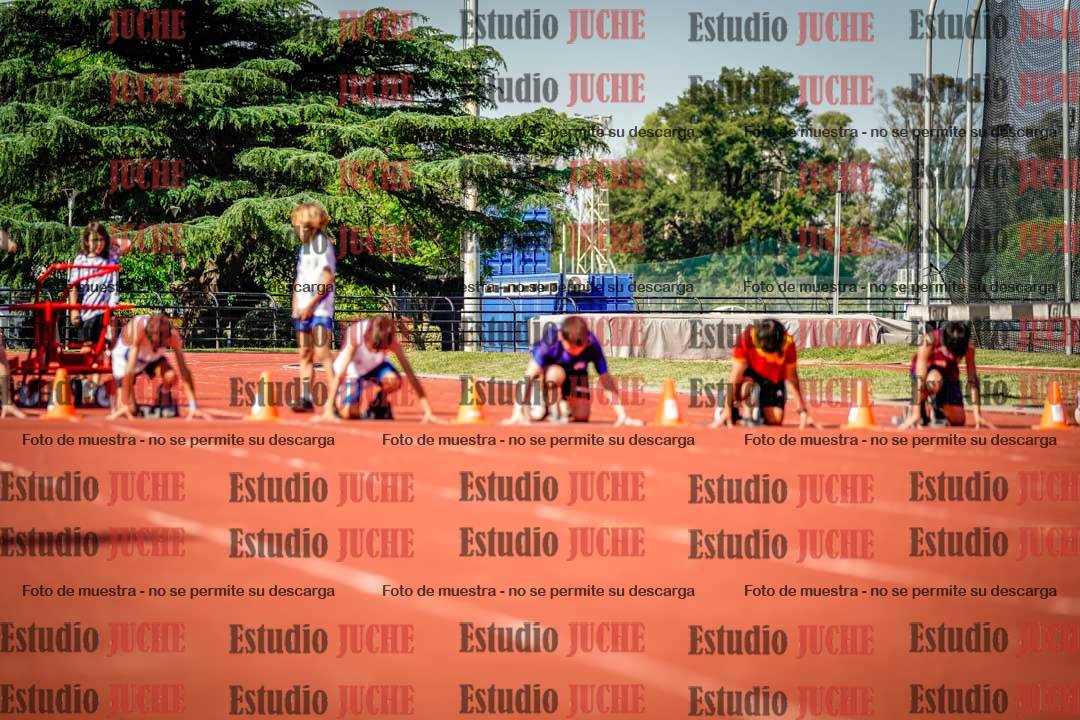 Fotos de los 50 m llanos de varones
