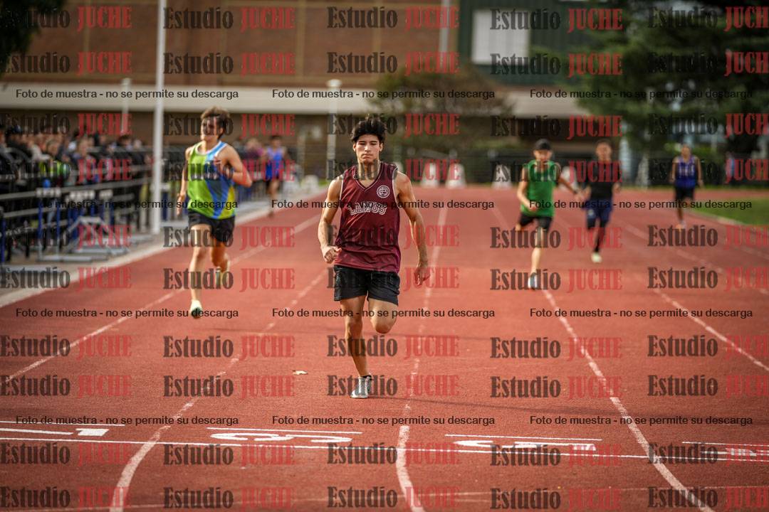 Fotos de los 400 m llanos de varones