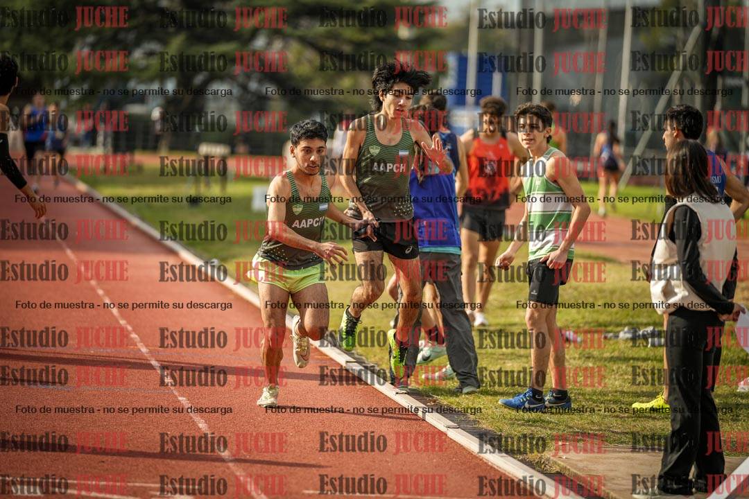Fotos de las postas 4x400 m llanos de varones