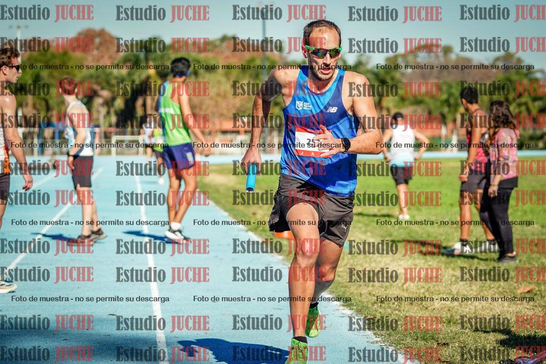 Fotos durante los relevos