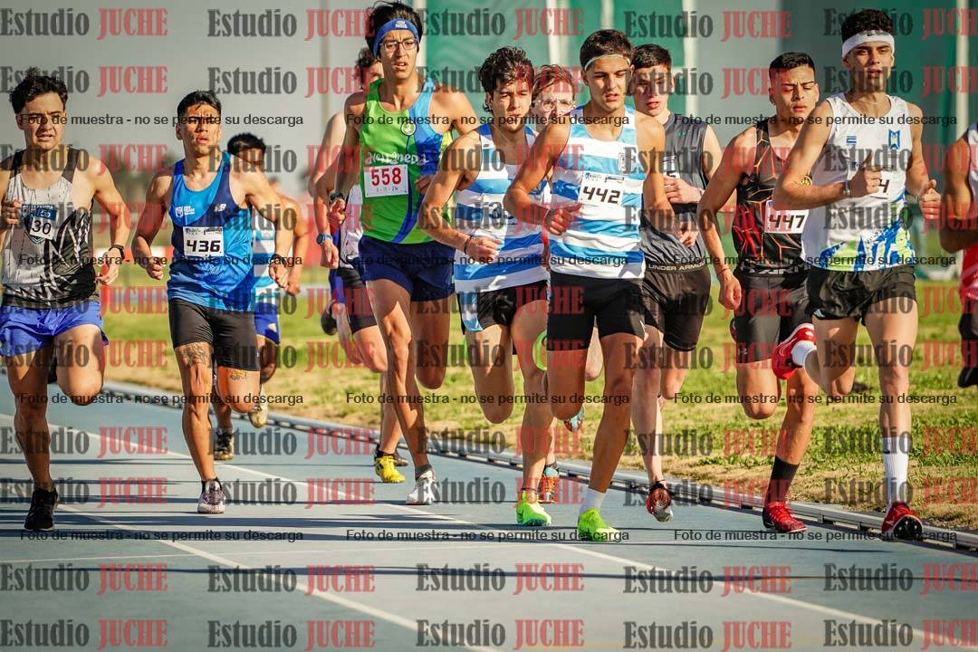 Fotos de los 1500 m llanos de varones