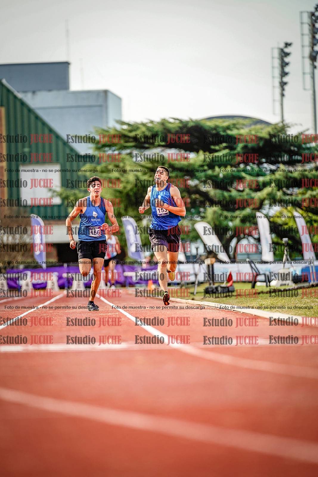 Fotos de los 1500 m llanos de varones - decatlón 10