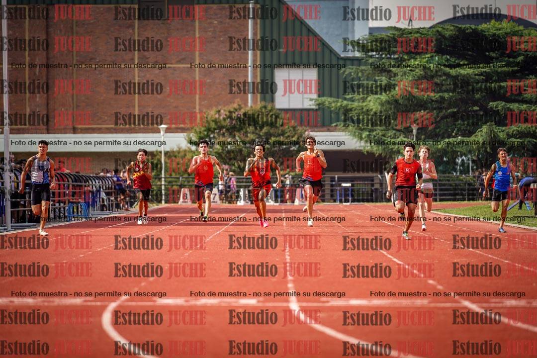 Fotos de los 200 m llanos de varones
