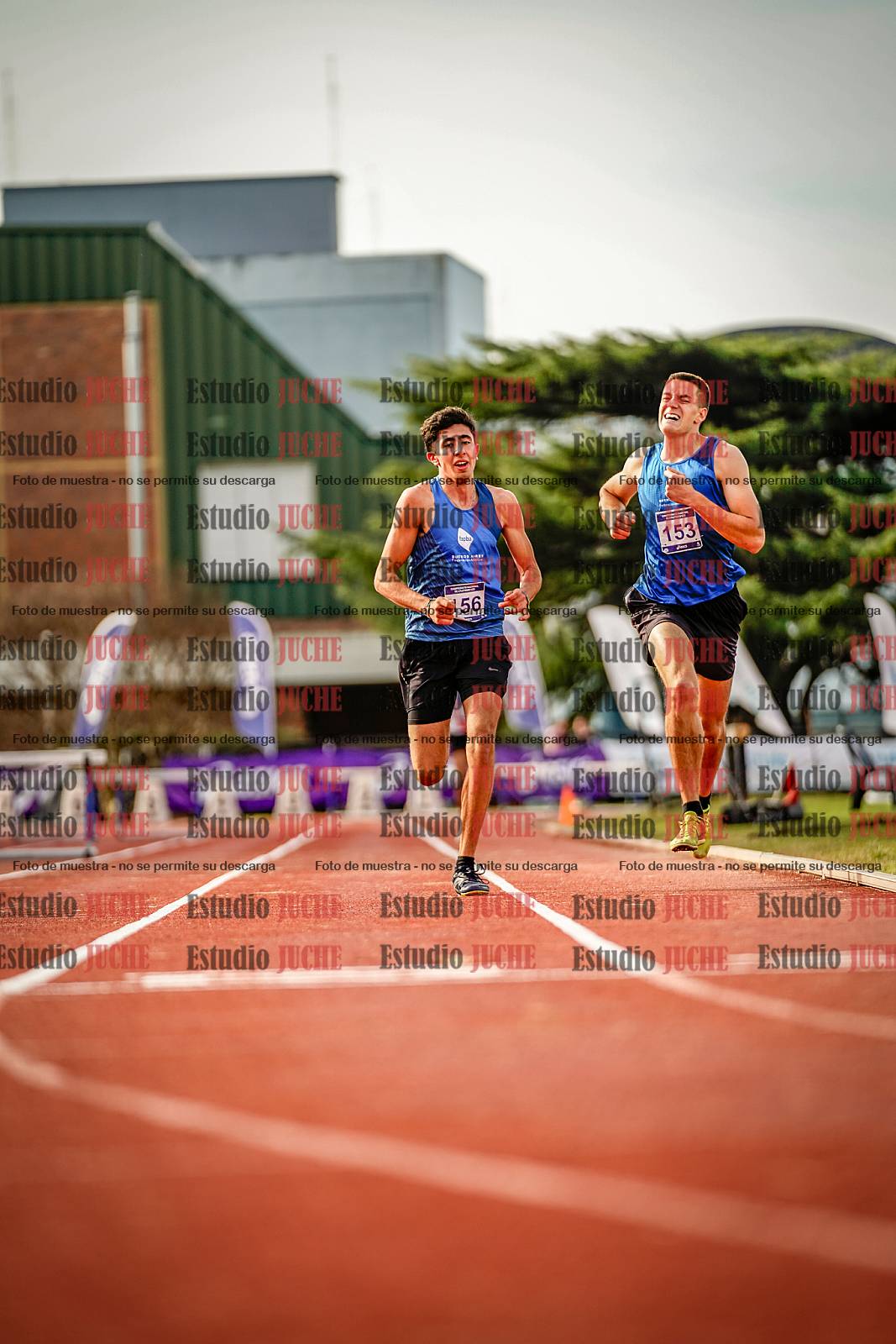Fotos de los 1500 m llanos de varones - decatlón 10