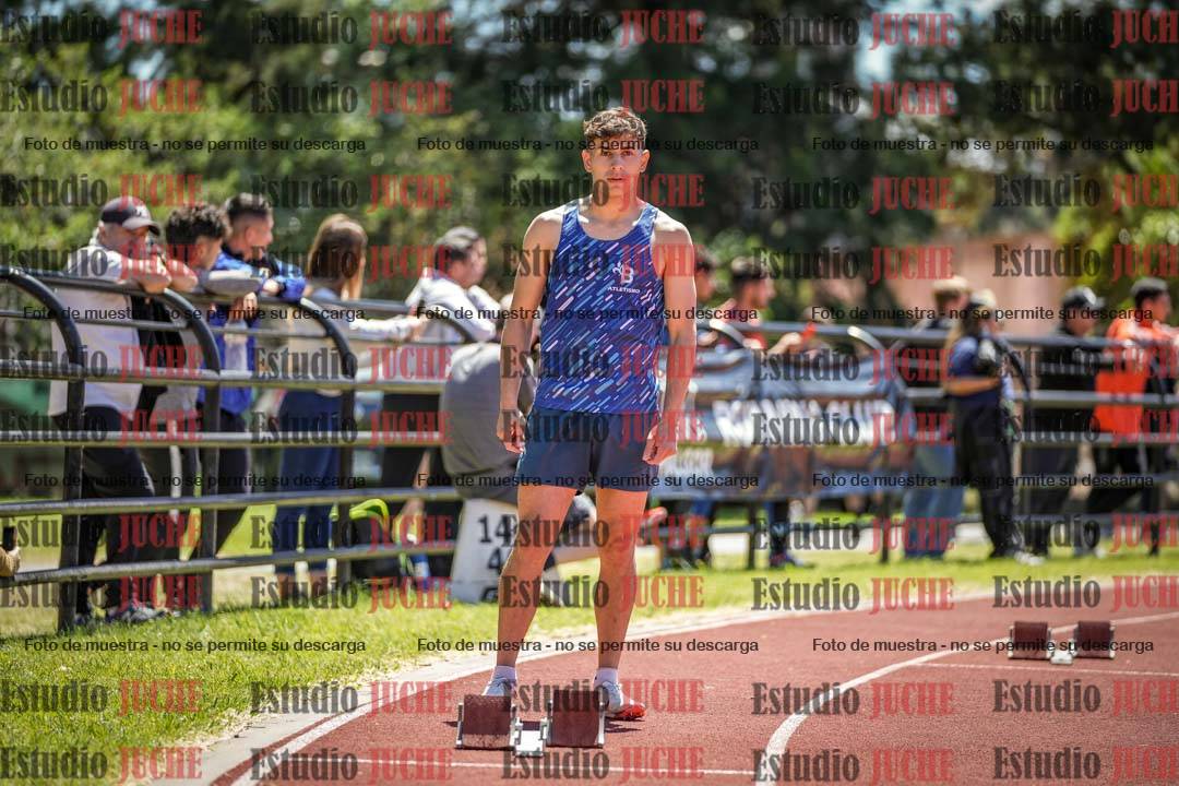 Fotos de los 400 m llanos de varones