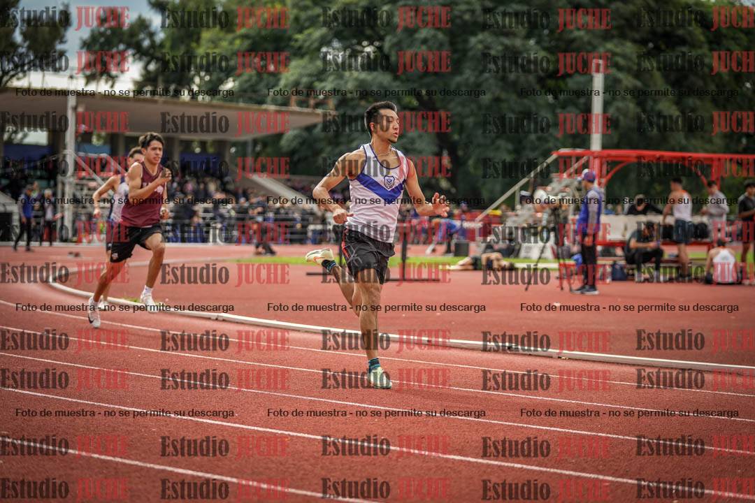 Fotos de los 400 m llanos de varones