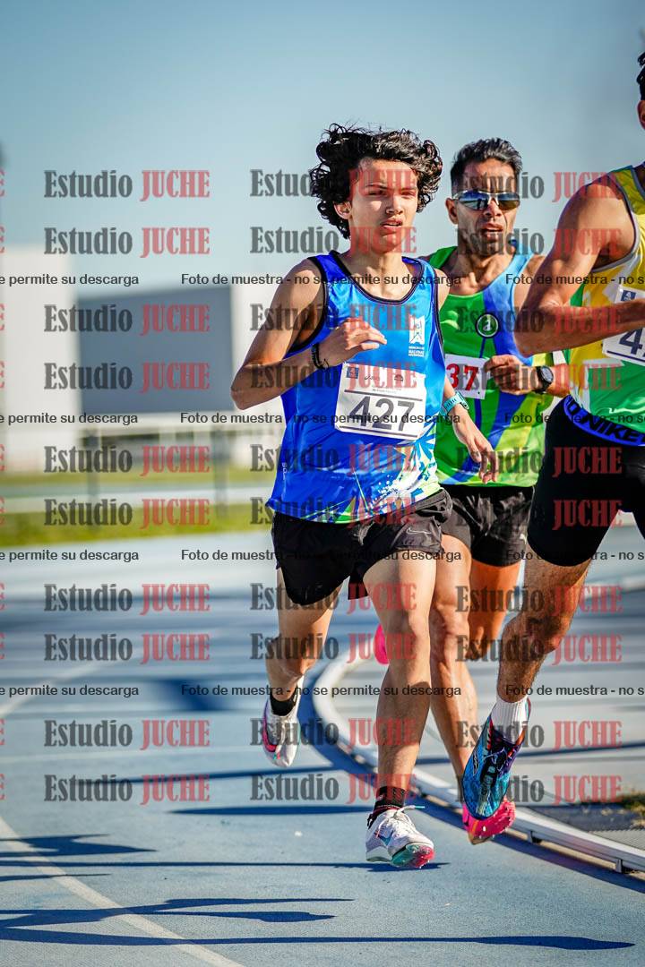 Fotos de los 1500 m llanos de varones