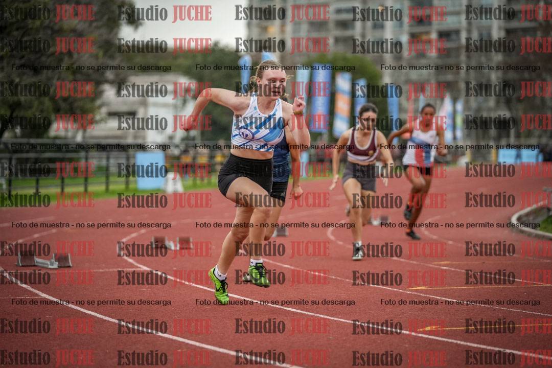 Fotos de los 200 m llanos de mujeres - heptatlón 4