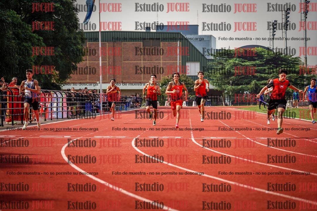 Fotos de los 200 m llanos de varones